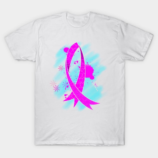 Breast cancer awareness for Elizabeth T-Shirt by Jakoboc art